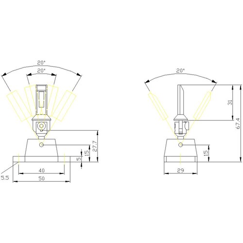 3SE5000-0AV07-1AK2 Siemens GETR. BETAETIGER,HEAVY DUTY, FUER 3SE5.. Produktbild Additional View 1 L