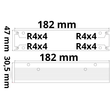 113138 Isoled Trafo 24V/DC, 0 60W, Gitter Slim Produktbild Additional View 1 S