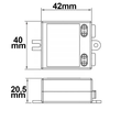 113421 Isoled LED Trafo 12V/DC, 0-10W Produktbild Additional View 1 S