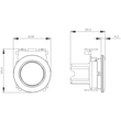 3SU1060-0JB60-0AA0 Siemens DRUCKTASTER, WEISS Produktbild Additional View 1 S