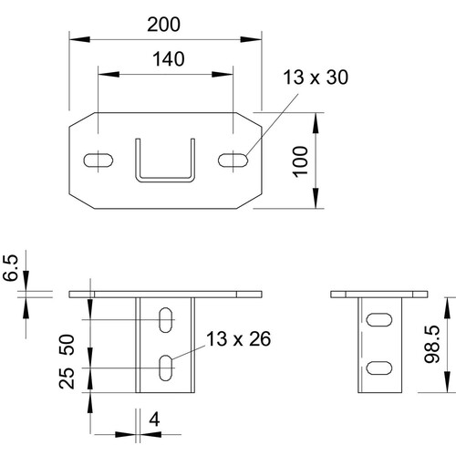 6349277 Obo KUS 7 VA4301 Kopfplatte für US 7 Stiel  Edelstahl, rostfrei gebeizt Produktbild Additional View 1 L