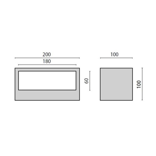 187-303540 Tecnico QUASAR 20 MONO WL anthrazit metallic matt LED Produktbild Additional View 1 L