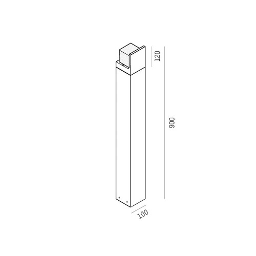 472-260057ag Tecnico FYNN CP POLLER anthrazit matt RAL 7016 LED Produktbild Additional View 1 L