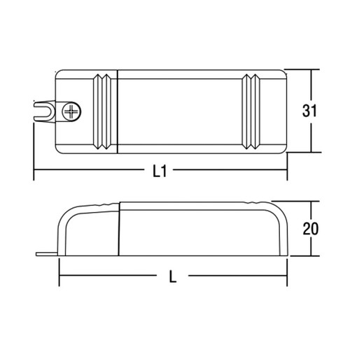 24-119654 Tecnico PICO Wolf 60 Trafo 12V 10-60W Produktbild Additional View 1 L