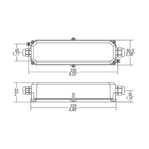 24-122479 Tecnico ST2 IP67 KONVERTER schwarz, nicht dimmbar Produktbild Additional View 1 L