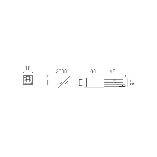 652-0040800005 Tecnico VOLARE EINSPEIS END weiß Produktbild Additional View 1 L