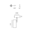 653-00102000055 Tecnico SHOOTER 2 STR EURO weiß weiß 2x QPAR 16 50W GU10 Produktbild Additional View 1 S