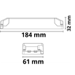 113053 Isoled Trafo 12V/DC, 0-100W Produktbild Additional View 1 S