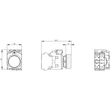 3SU1102-0AB20-3CA0 Siemens LEUCHTDRUCKTASTER, ROT Produktbild Additional View 2 S