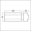 22169263 Zumtobel Netlink CCD DALI Gateway Schaltschrank Produktbild Additional View 1 S