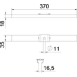 6015420 Obo GMS 370 VA4404 Mittenabhängung für Gitterrinne,mit Kle Produktbild Additional View 1 S