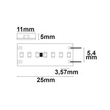 113159 Isoled LED CRI930 Linear Flexband, 24V, 15W, IP54, warmweiß Produktbild Additional View 2 S