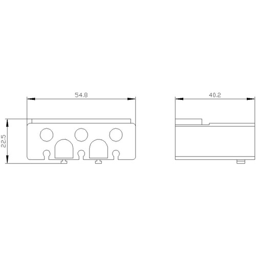 3RT2936-4EA2 Siemens ABDECKUNG F.3RT203/3RB3.3/3RW Produktbild Additional View 1 L