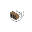 773-606 Wago Verbindungsdosenklemmen 6-Leiter-Klemme Produktbild Additional View 1 S