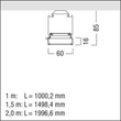 42185315 Zumtobel TECTON MIREL LED4000 840 L1500 LDO WH LED TECTON-Anbauleuchte Produktbild Additional View 1 S