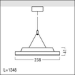 42183058 Zumtobel MIREL L DI LED5800 840 LDO WH LB LED Lichtbandleuchte Produktbild Additional View 1 S