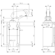 3SE5112-0CF01 Siemens POS. EN50041 METALL, WINKELROLLENHEBEL Produktbild Additional View 2 S