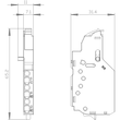 3VA9988-0AA23 Siemens VOREILENDER HILFSSCHALTER / TYP HQ_EL Produktbild Additional View 2 S