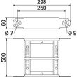 6225476 Obo LGBE 650 FT Gelenkbogenelement für Kabelleiter 60x5 Produktbild Additional View 1 S