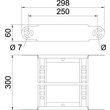 6225452 Obo LGBE 630 FS Gelenkbogenelement für Kabelleiter 60x3 Produktbild Additional View 1 S