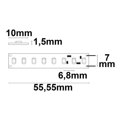 113557 ISOLED LED CC-Flexband 24V 21W 5m High-Lumen 3000K Produktbild Additional View 2 L