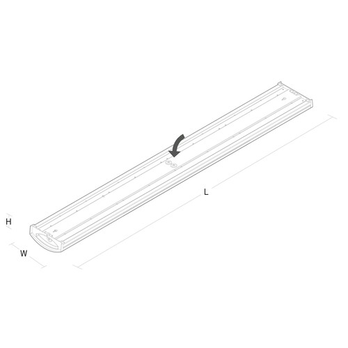 5046111185 SG RI170613C Wave LED 1200 42W 4000K Produktbild Additional View 1 L