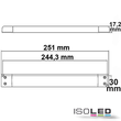 113286 Isoled Trafo 12V/DC, 0 30W, slim Produktbild Additional View 1 S