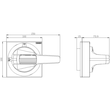 8UD1841-2AD05 Siemens HANDHABE MIT SICHTBLENDE, NOT-AUS Produktbild Additional View 1 S