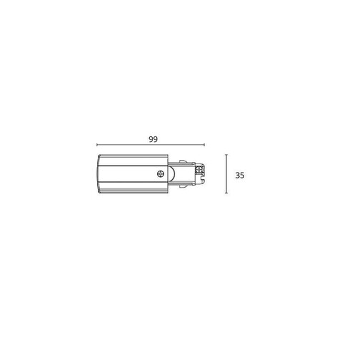 314431 SG Shopline 3-Phasen Einspeisung schwarz Schutzleiter links Produktbild Additional View 1 L