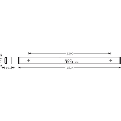 6474040 TRILUX Montigo L1500 3000K LED 26W IP40 Anbauleuchte Produktbild Additional View 2 L