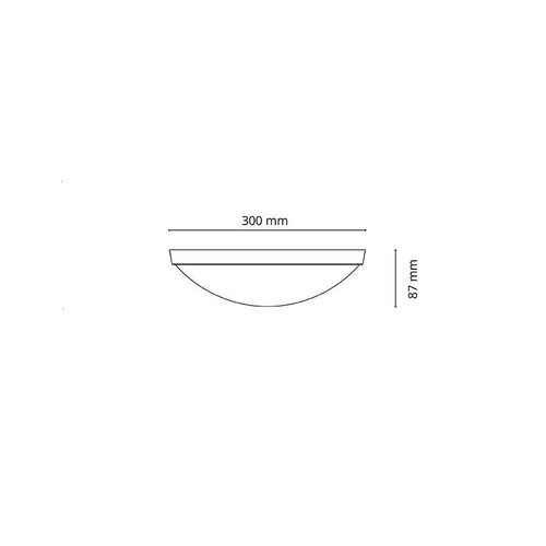 212115 SG Leuchte Orion LED 20W 3000K 1350lm DM300 weiß Produktbild Additional View 1 L