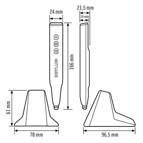 EP10425356 Esylux ESY Pen All in One Gerät (Bluetooth IR) für schnelle Inbet Produktbild Additional View 1 L