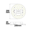 113327 Isoled LED Umrüstplatine ColorSwitch 2600K|3100K|4000K, 250mm, 2 Produktbild Additional View 1 S