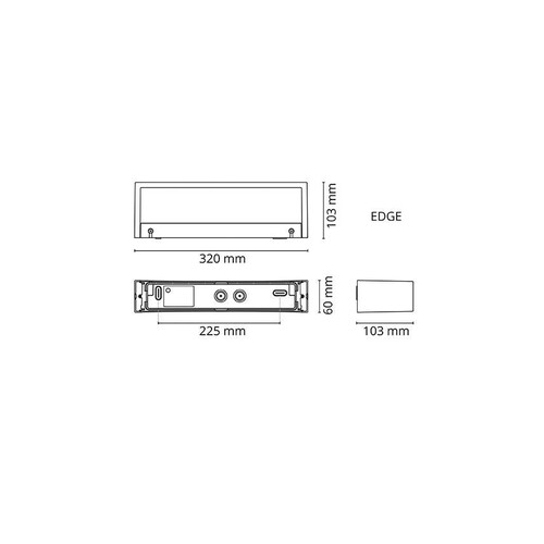 623351 SG Leuchten EDGE10W LED 3000K, graphit Produktbild Additional View 1 L