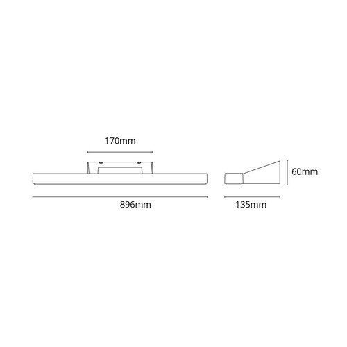 111431 SG Leuchten VIEW weiss matt 30W LED, 3000K Produktbild Additional View 3 L