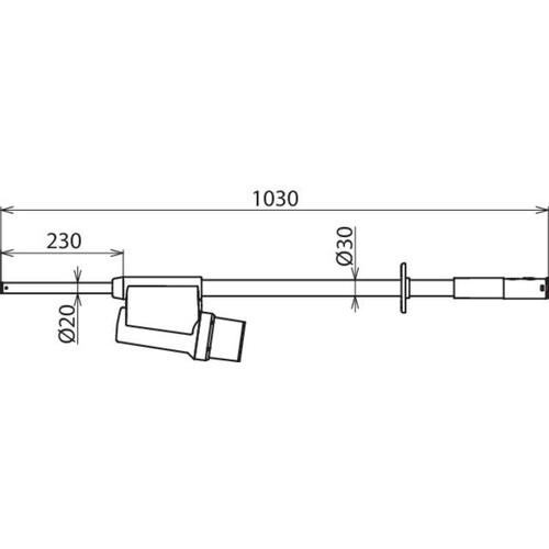 783010 Dehn Spannungsprüfer PHE4 10kV 50Hz Kategorie S Produktbild Additional View 1 L