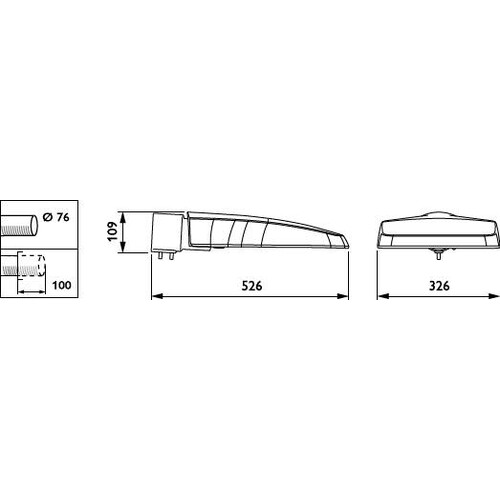 99632400 PhilipsLeuchten BGP307 LED120 4S/740 I DM11 48/76A ClearWay gen2   LE Produktbild Additional View 3 L