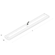 111270 SG Leuchten WAVE weiss matt 32W LED, 3000K Produktbild Additional View 1 S