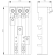 8US1213-4AH04 Siemens GERAETEADAPTER MCCB, 590 A Produktbild Additional View 1 S