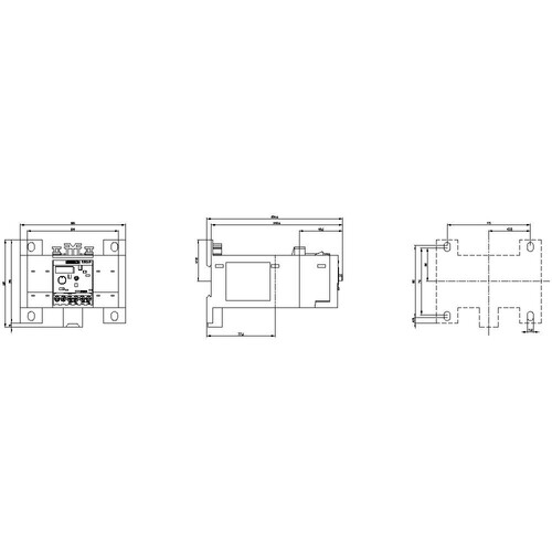 3RB2056-1FW2 Siemens UEBERLASTRELAIS 50...200 A Produktbild Additional View 2 L