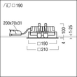 60815941 Zumtobel PANOS EVO Q190L 22W LED840 WH WH LED Decken-Einbauleuchte Produktbild Additional View 1 S