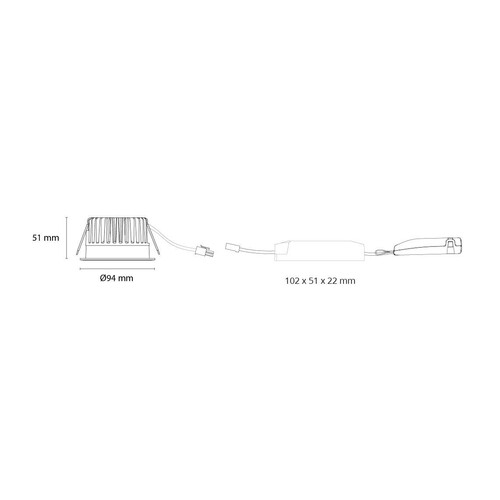 903211 SG Leuchten JUNISTAR SOFT weiss 9W LED 2700K (S9) Produktbild Additional View 1 L