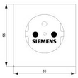 5UB1928 Siemens I SYST.CAM,STECKDOSE+MI +ER.BSZ Produktbild Additional View 1 S