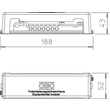 5015081 Obo 1809 M Potentialausgleichsschiene mit Metallfu Produktbild Additional View 1 S