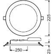 4058075064003 Ledvance DL SLIM ALU DN205 22W/3000K WT Produktbild Additional View 2 S