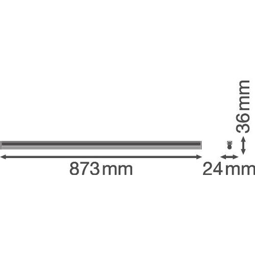 4058075106239 Ledvance LN COMP HO 900 15W/3000K LED Lichtleiste Produktbild Additional View 2 L