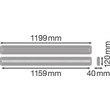 4058075109605 Ledvance LN INDV D 1200 34W/3000K Produktbild Additional View 2 S