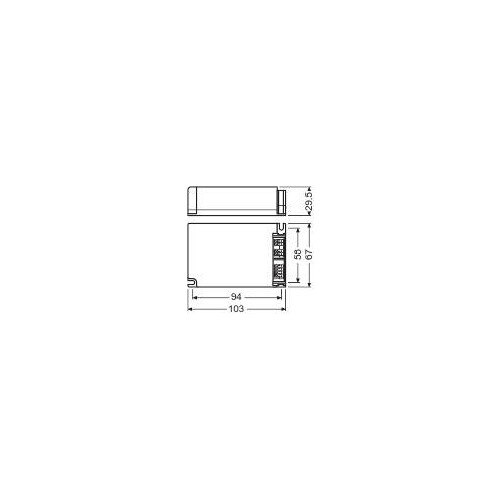 4052899488168 Osram OTI DALI 35/220 240/1A0 LT2 DIMUNV1 Produktbild Additional View 1 L