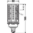 4058075127234 Osram HQLLED6000 46W/840 230V PRO E27 FS1 Produktbild Additional View 2 S