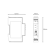 820326 SG Leuchten LEDDIM 400 DIN, REG Dimmer für Hutschiene Produktbild Additional View 2 S